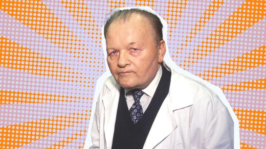 Chemik Antonín Holý (koláž)