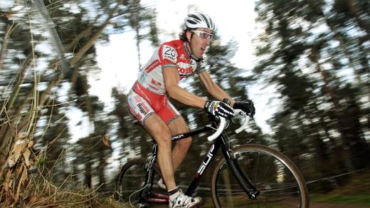 Cyklista Milan Spěšný