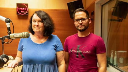 Helena Vrzalová (ČSSD - Česká Suverenita Sociální Demokracie) a Tomáš Brabenec (Hnutí Generace)