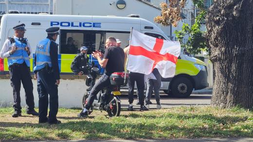 Demonstrace proti migrantům, Velká Británie