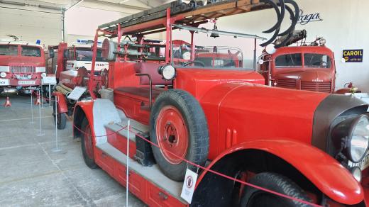 Expozice požární ochrany Hasičského záchranného sboru ČR ve Zbiroze