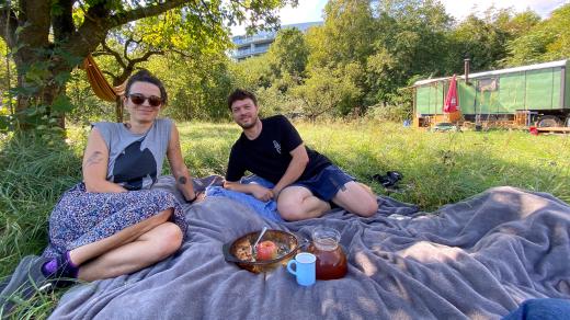 Bára Bakošová a Martin Pfann