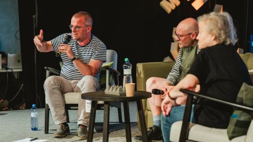 Josef Pazderka, Ondřej Soukup a Dana Drábová