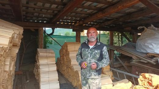 Ludvík Dorňák, šindelář, Velké Karlovice