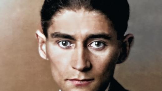 Franz Kafka (1923, digitálně kolorováno)