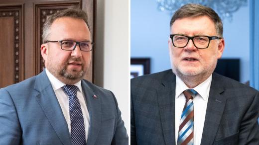 Marian Jurečka (KDU-ČSL za Spolu) a Zbyněk Stanjura (ODS za Spolu)