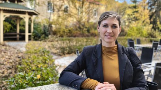 Ředitelka Kulturního domu Dvorana v Lokti Michaela Matuchová