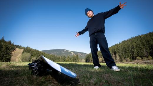 Snowboardista Jakub Hroneš