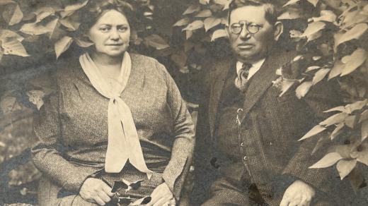 Manželé Hedvika a Richard Meislovi z Nasavrk