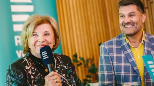 Libuše Švormová a Patrik Rozehnal