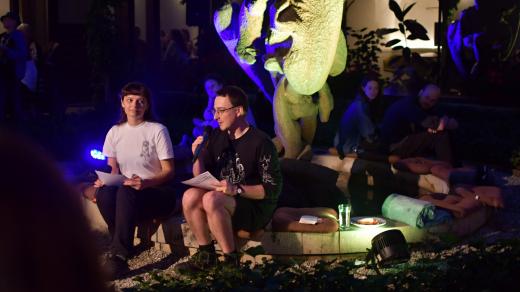 Z akce Ať kvete sad nadějí