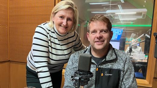 Dana Stoklasová a Petr Hromádko z TyfloCentra Pardubice