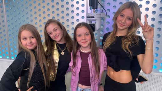 Zleva Adéla Hesová, LilieN, Kejvinka, Chiara Nela Kekrt