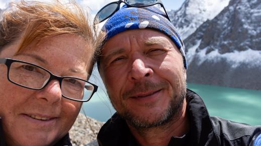 Manželé Bičíkovi v Kyrgyzstánu