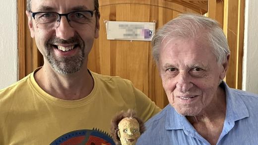 Natáčení s Laďou Kerndlem a Tomášem Katschnerem