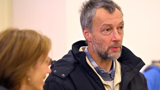 Obžalovaný Miloš Ouřecký u soudu