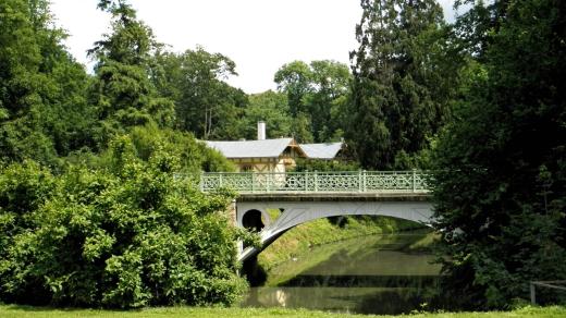 Pohledem do Podzámecké zahrady v Kroměříži