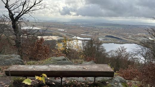 Název vyhlídky Chodaublick pochází z němčiny a znamená pohled na Chodov