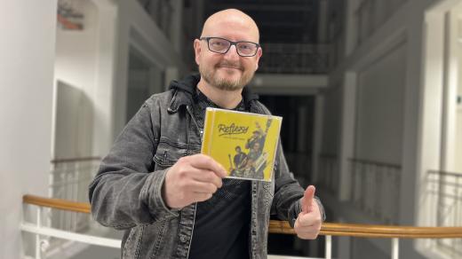 Klávesista Martin Koníček z kapely Reflexy