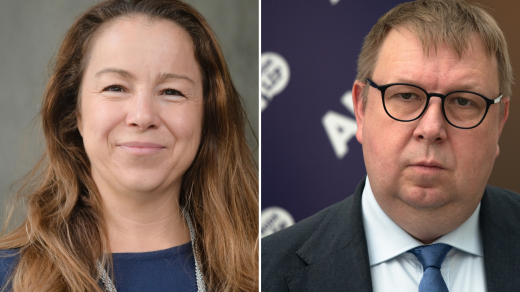 Michaela Šebelová (STAN) a Aleš Juchelka (ANO)