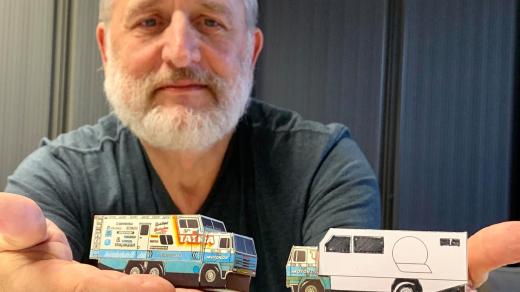 Legendární Tatrovka v papírovém podání