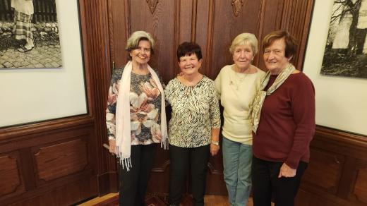 Zleva Božena Zgutová, Alena Neckářová, Irena Chutná a Táňa Popková