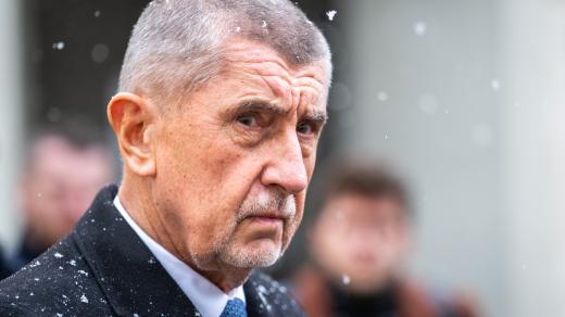 Předseda ANO Andrej Babiš po schůzce s prezidentem Petrem Pavlem, kterému předal seznam kandidátů ANO, SPD a Motoristů na ministry