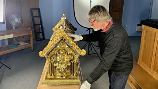 Restaurátor Andrej Šumbera