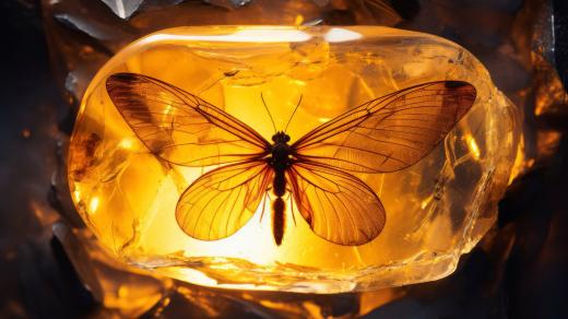 Jantar v sobě může skrývat hmyz a další drobné živočichy