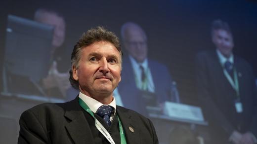 Milan Kubek na sjezdu České lékařské komory, 8. listopadu 2025