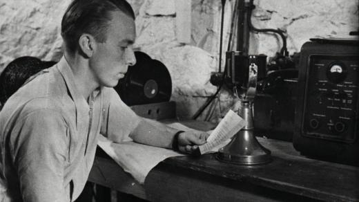 Rozhlasové vysílání z prostoru tunelů v ústecké Mariánské skále