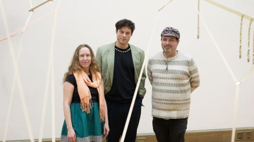 CRASH v Podhoubí, Galerie Rudolfinum, Zuzana Štefková, Ondřej Šebestík a Adam Borzič