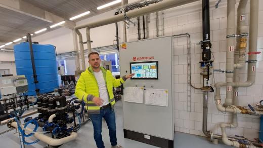 Hamé Babice, nové technologie, autor projektu úspory vody a energie Tomáš Proksa