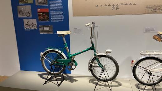 První skládací kolo z roku 1964