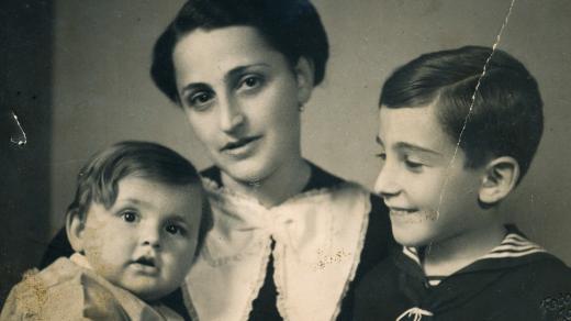 Ivan Lefkovits, Alžběta Lefkovitsová, Pavel Lefkovits (1938)