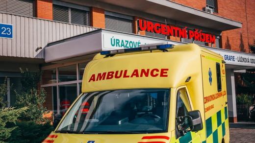 Urgentní příjem Baťovy krajské nemocnice ve Zlíně