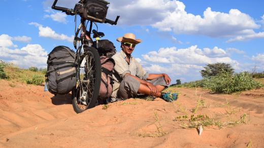 Daniel Soutner jel 252 dní a 18.000 kilometrů Afrikou ze severu na jih až do jihoafrického Lesotha 