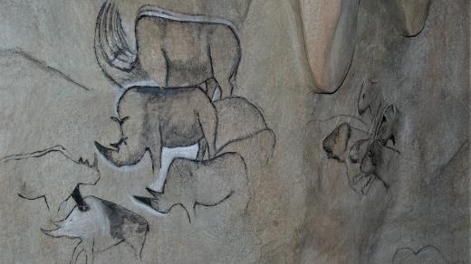 Pravěké umění v paleolitu ve všestarské jeskyni
