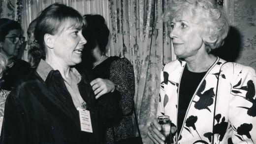 Hana Palcová a Olga Havlová, New York 1990