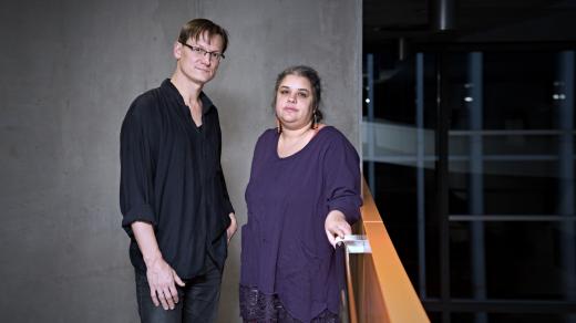 Ridina Ahmedová a Petr Tichý