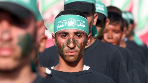 Účastník letního kempu Hamásu