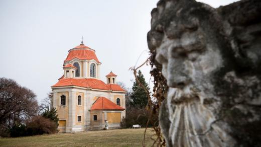 Kaple sv. Anny v Panenských Břežanech, architekt Jan Blažej Santini-Aichel
