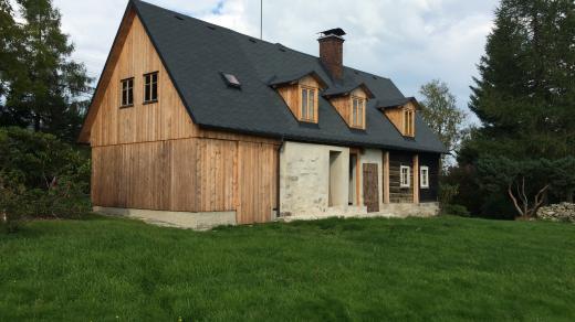 Revitalizace domu v Lužických horách, MCA atelier, Pavla Melková, Miroslav Cikán