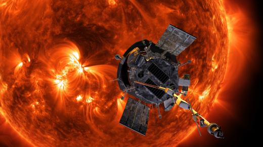 Sonda Solar Parker Probe mířící ke Slunci