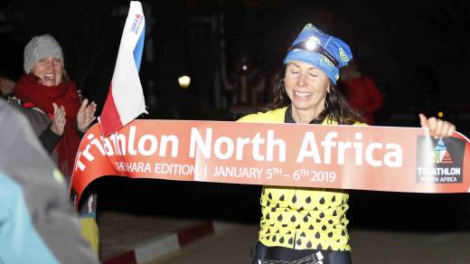 Alena Vrátná na Triathlonu North Africa