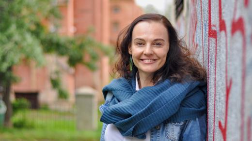 Herečka Gabriela Mikulková