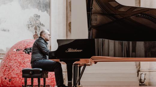 Z natáčení filmu Piano na Křižovatce