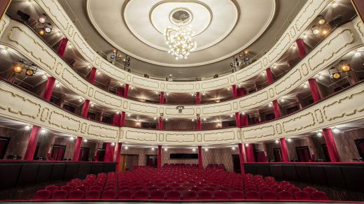 Pohled do hlediště Moravského divadla Olomouc