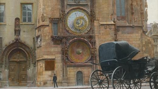 Staroměstský orloj (kolem roku 1900)
