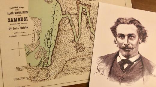 Pozoruhodné práce Emila Holuba - první mapa Viktoriiných vodopadů